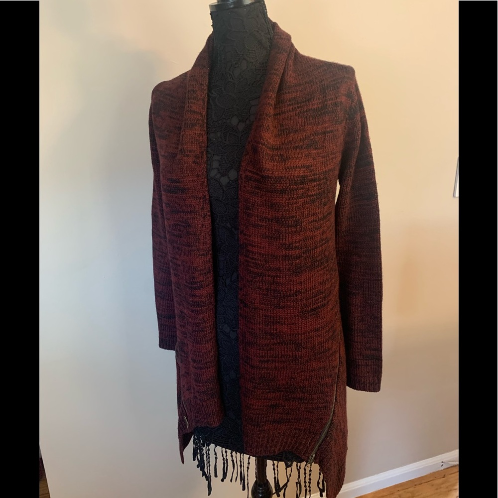 Material Girl Open Front. Cardigan